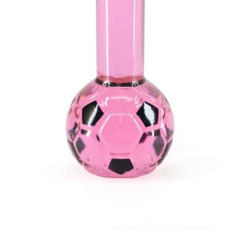 600ml world cup Football water bottle football glass plastic yard cup with straw